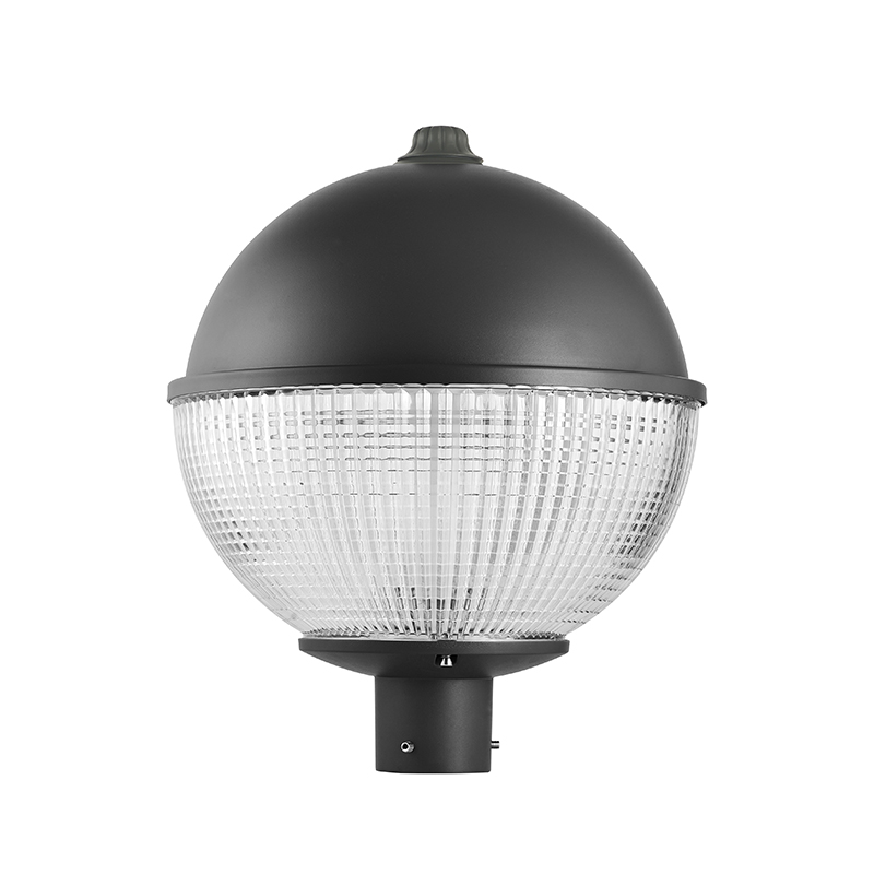 YMLED-6141 Çin Üretici Top Şekilli Kentsel LED Bahçe Lambası Döküm Alüminyum Gövde